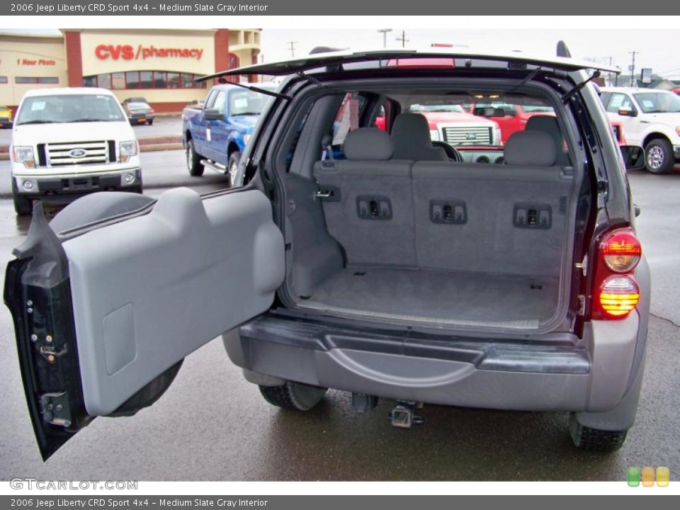 Medium Slate Gray Interior Trunk for the 2006 Jeep Liberty CRD Sport 4x4 #47001549