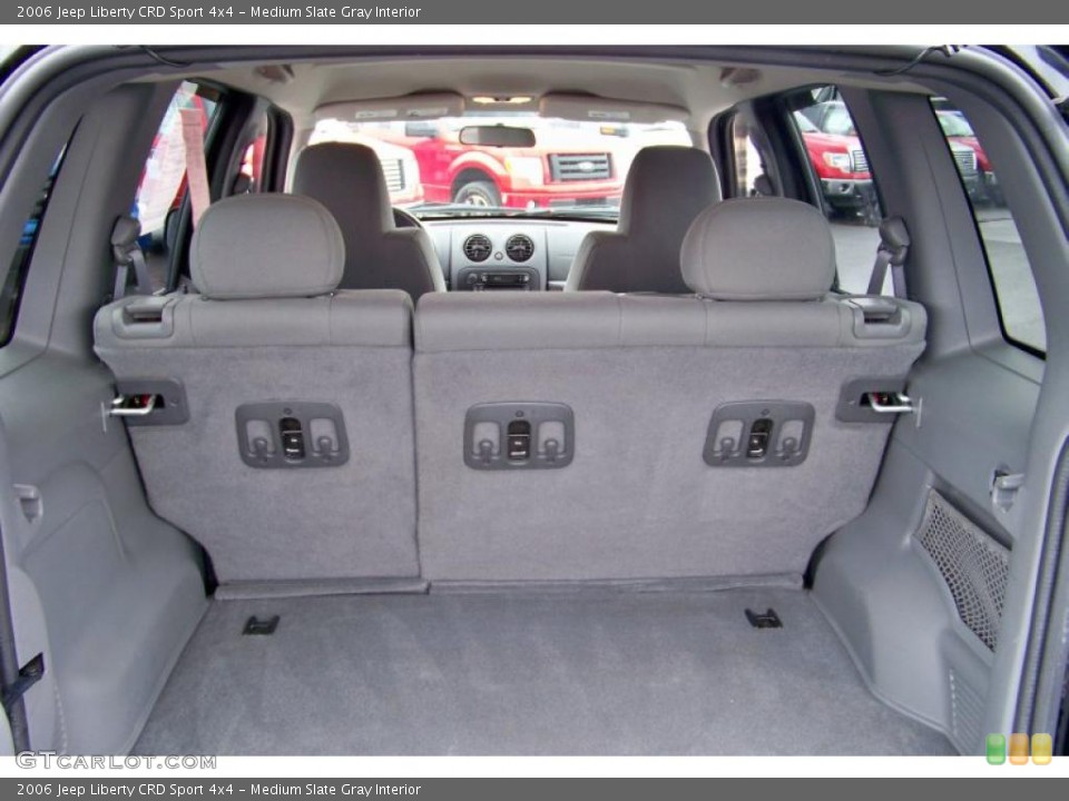 Medium Slate Gray Interior Trunk for the 2006 Jeep Liberty CRD Sport 4x4 #47001570