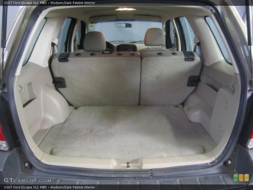 Medium/Dark Pebble Interior Trunk for the 2007 Ford Escape XLS 4WD #47001942