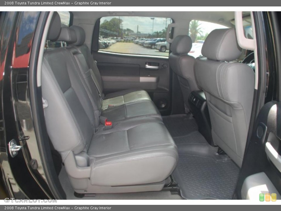Graphite Gray Interior Photo for the 2008 Toyota Tundra Limited CrewMax #47002860