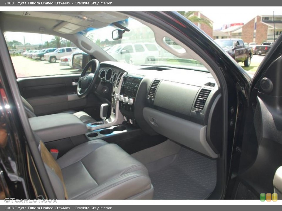 Graphite Gray Interior Photo for the 2008 Toyota Tundra Limited CrewMax #47002866