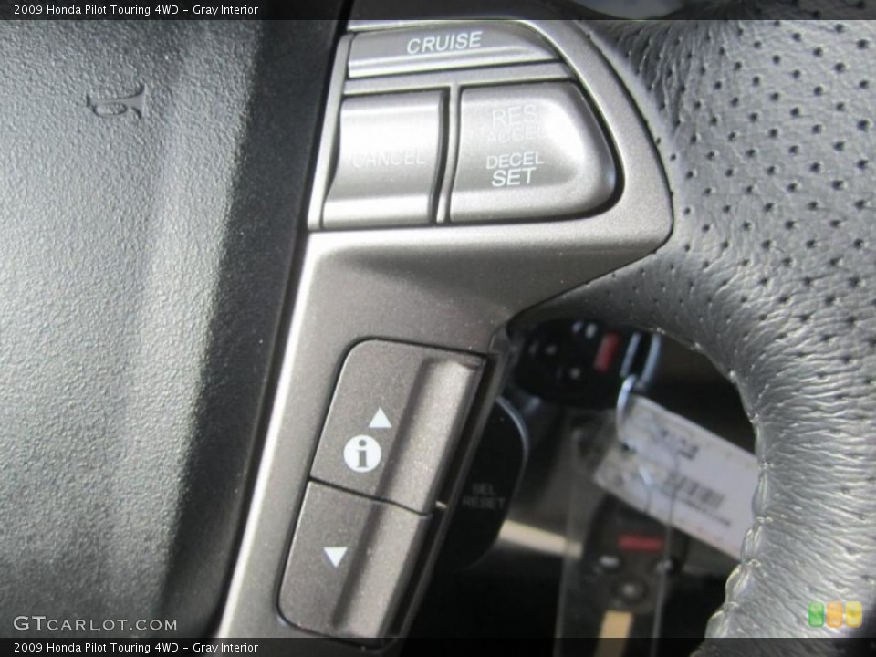 Gray Interior Controls for the 2009 Honda Pilot Touring 4WD #47002941