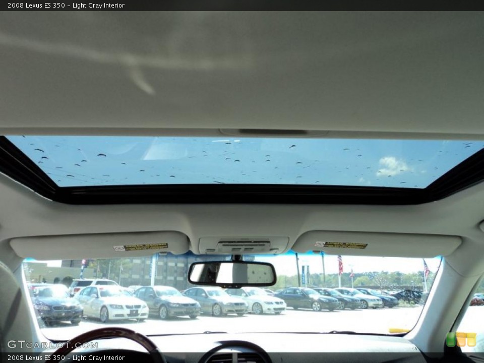 Light Gray Interior Sunroof for the 2008 Lexus ES 350 #47004288