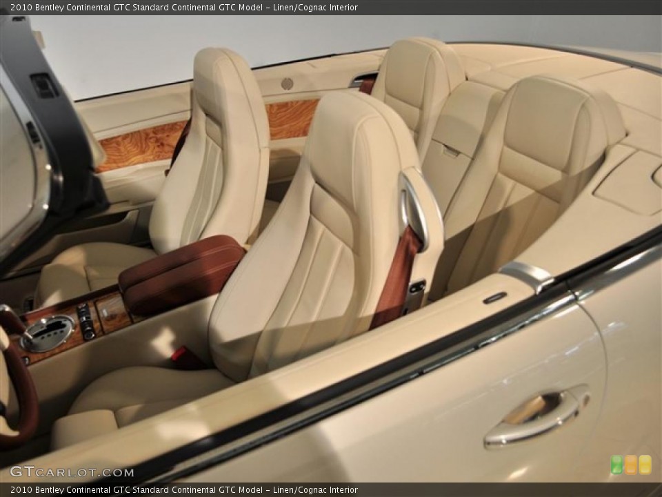 Linen/Cognac Interior Photo for the 2010 Bentley Continental GTC  #47006175
