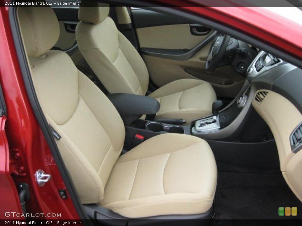 Beige Interior Photo for the 2011 Hyundai Elantra GLS #47007849