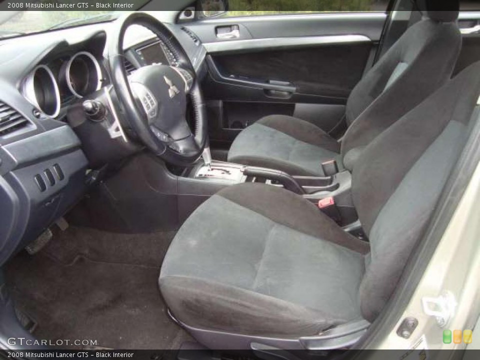 Black Interior Photo for the 2008 Mitsubishi Lancer GTS #47007999