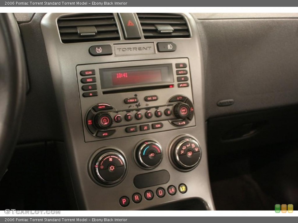 Ebony Black Interior Controls for the 2006 Pontiac Torrent  #47010090