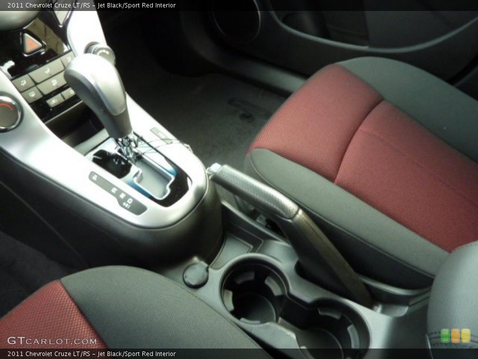 Jet Black/Sport Red Interior Transmission for the 2011 Chevrolet Cruze LT/RS #47011197