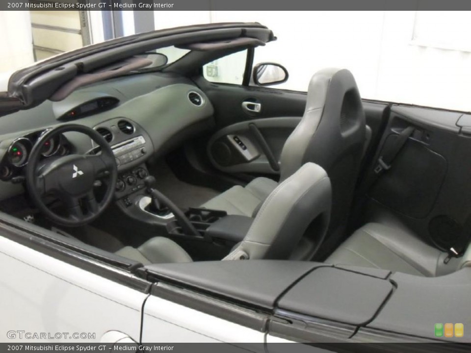 Medium Gray Interior Photo for the 2007 Mitsubishi Eclipse Spyder GT #47013942