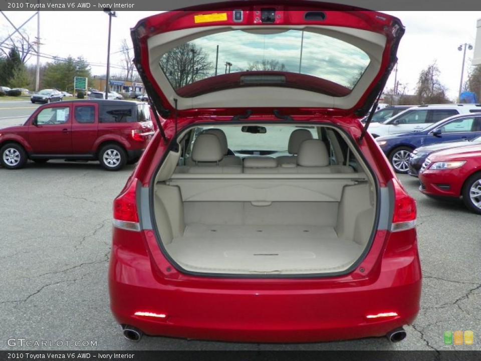 Ivory Interior Trunk for the 2010 Toyota Venza V6 AWD #47013948