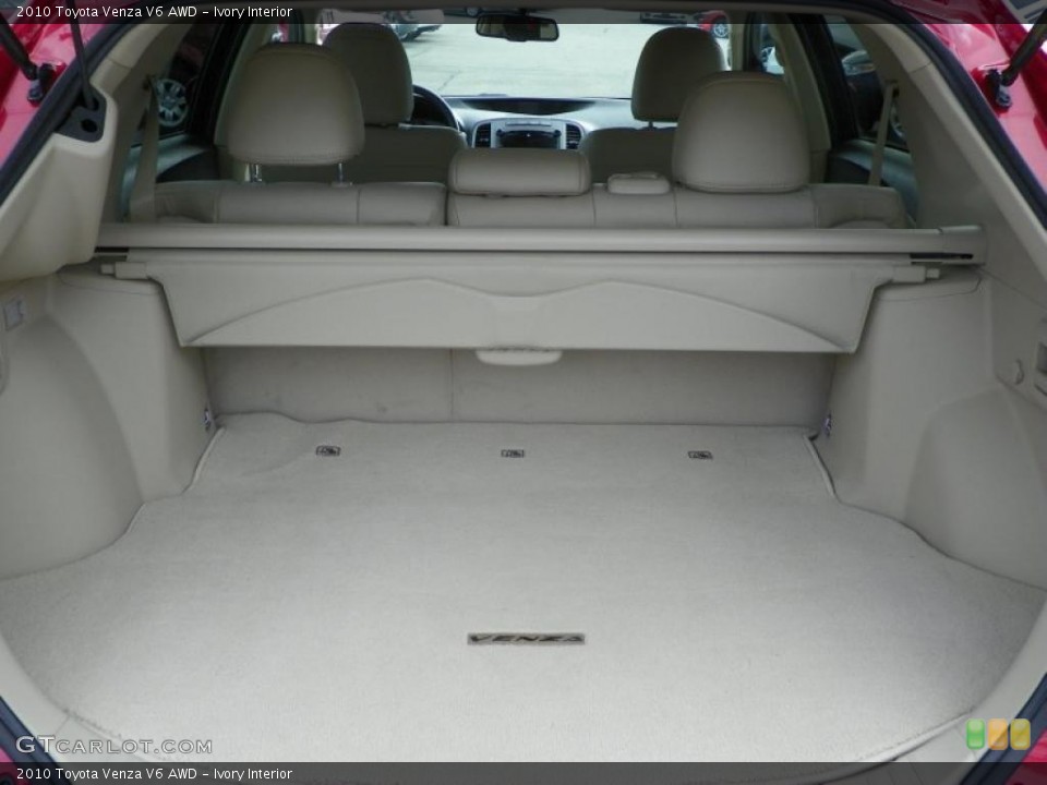 Ivory Interior Trunk for the 2010 Toyota Venza V6 AWD #47013966