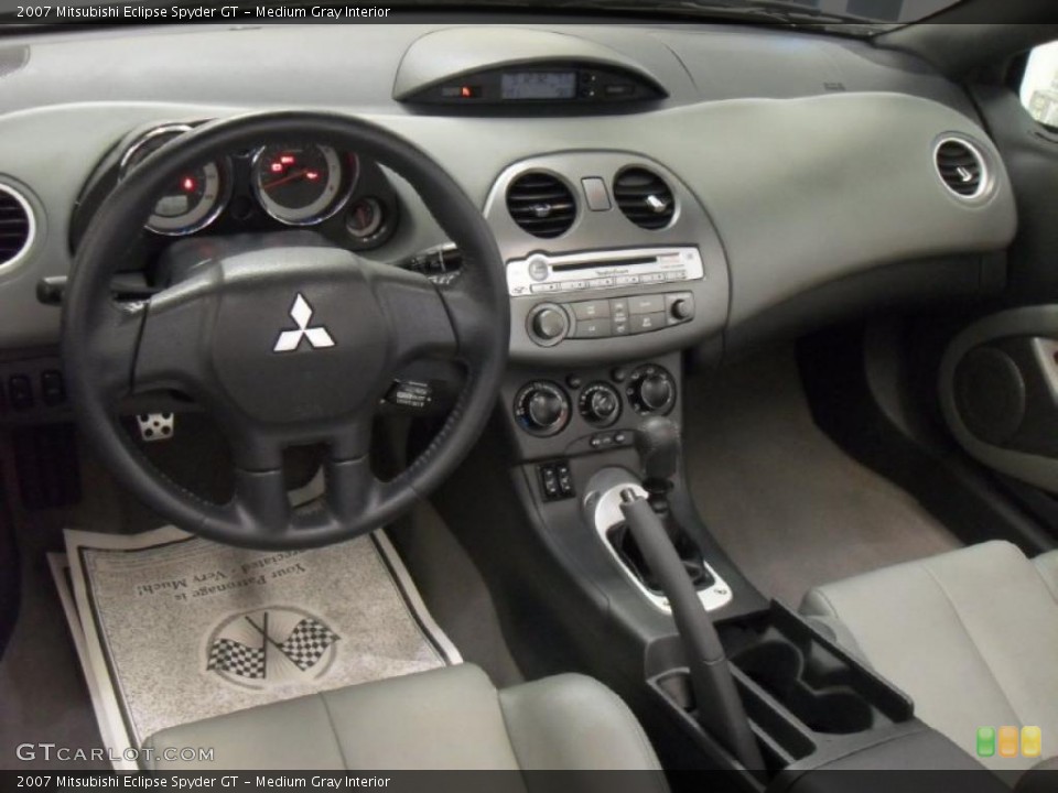 Medium Gray Interior Dashboard for the 2007 Mitsubishi Eclipse Spyder GT #47013969