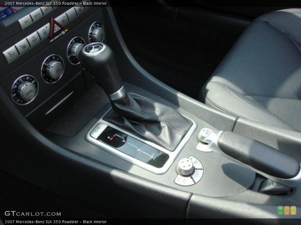 Black Interior Transmission for the 2007 Mercedes-Benz SLK 350 Roadster #47014053