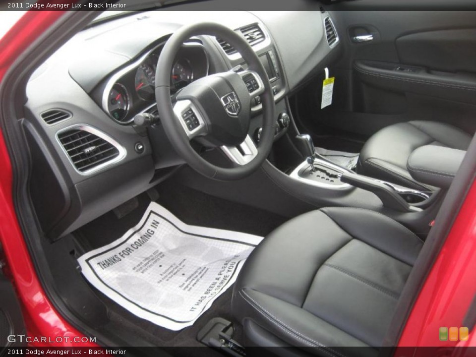 Black Interior Photo for the 2011 Dodge Avenger Lux #47014187