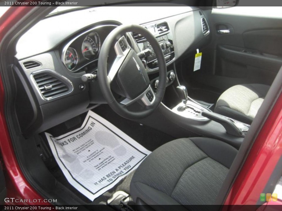 Black Interior Photo for the 2011 Chrysler 200 Touring #47014707