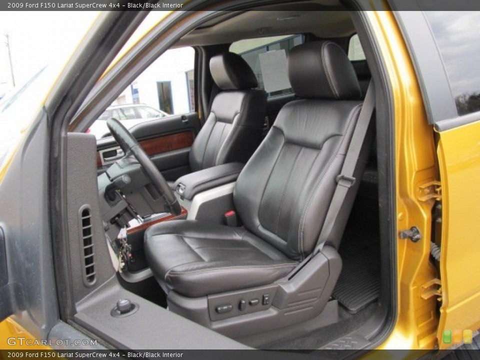 Black/Black Interior Photo for the 2009 Ford F150 Lariat SuperCrew 4x4 #47015043