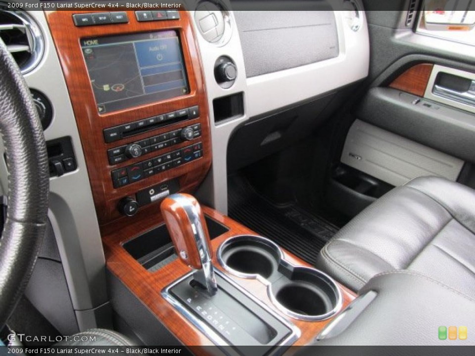 Black/Black Interior Dashboard for the 2009 Ford F150 Lariat SuperCrew 4x4 #47015061