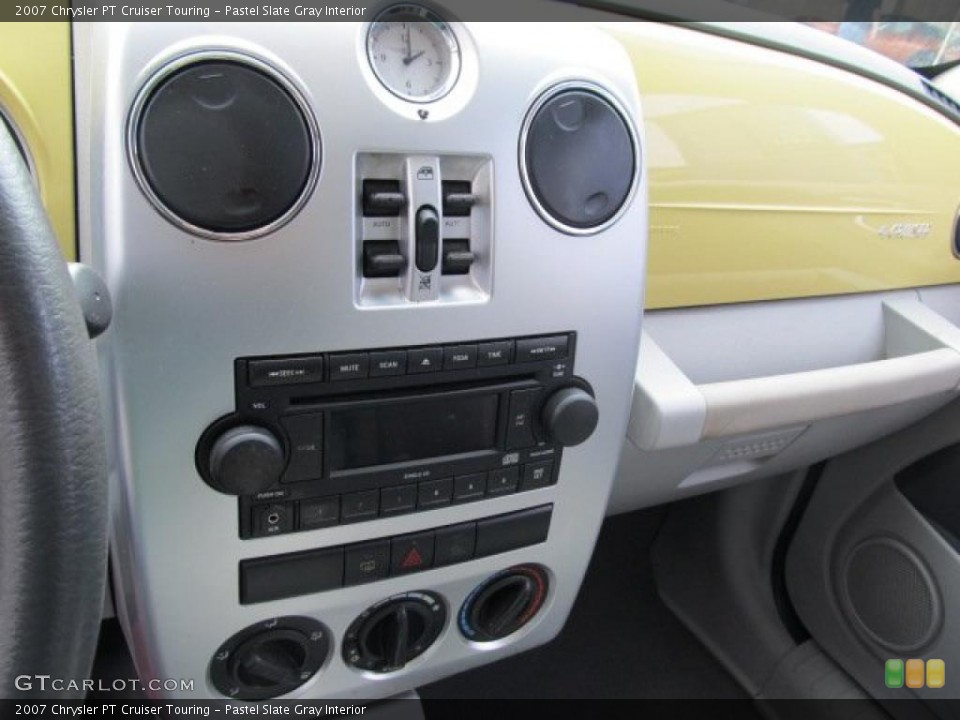 Pastel Slate Gray Interior Controls for the 2007 Chrysler PT Cruiser Touring #47016519