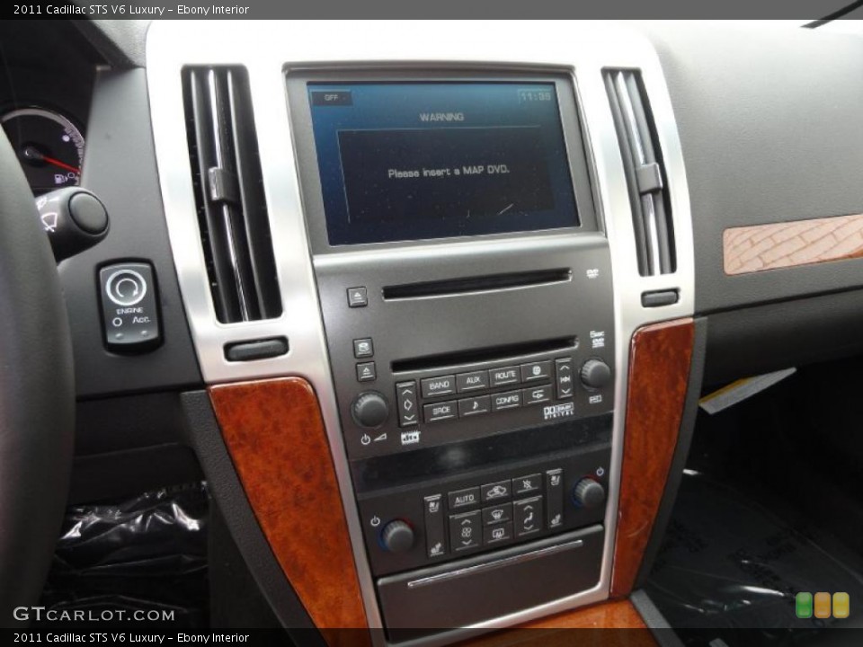 Ebony Interior Controls for the 2011 Cadillac STS V6 Luxury #47017437