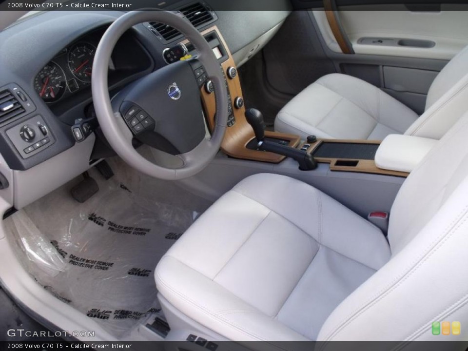 Calcite Cream Interior Photo for the 2008 Volvo C70 T5 #47017500