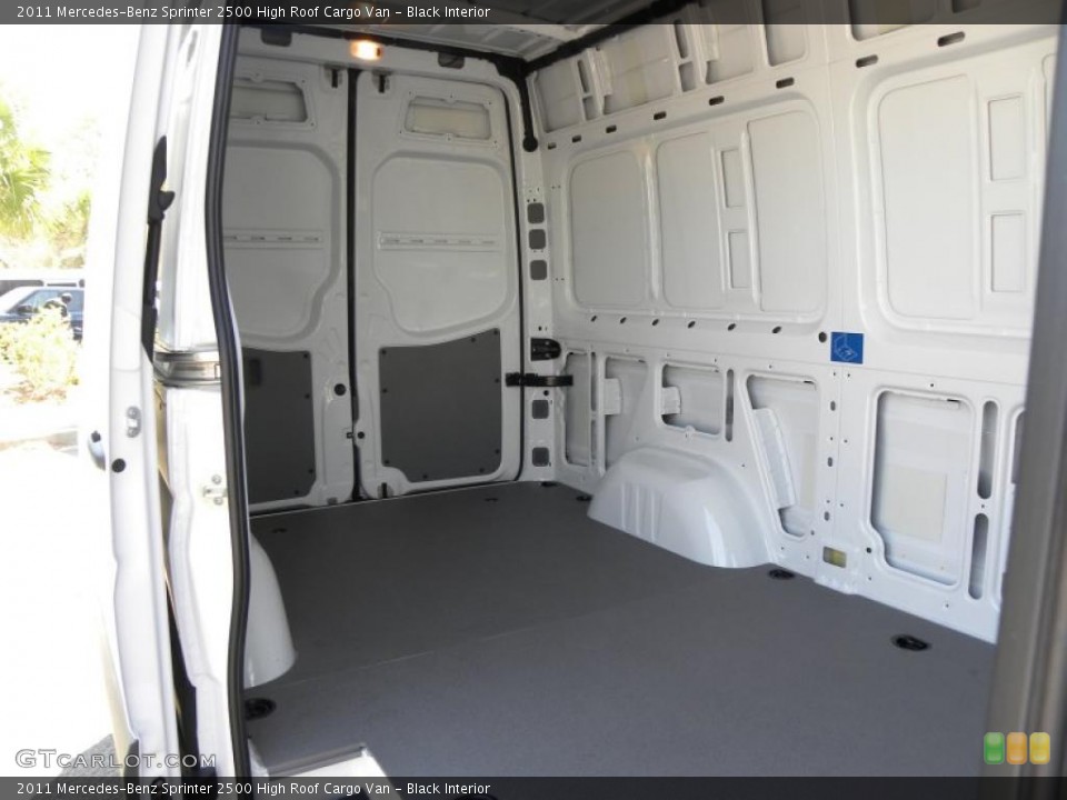 Black Interior Photo for the 2011 Mercedes-Benz Sprinter 2500 High Roof Cargo Van #47019117