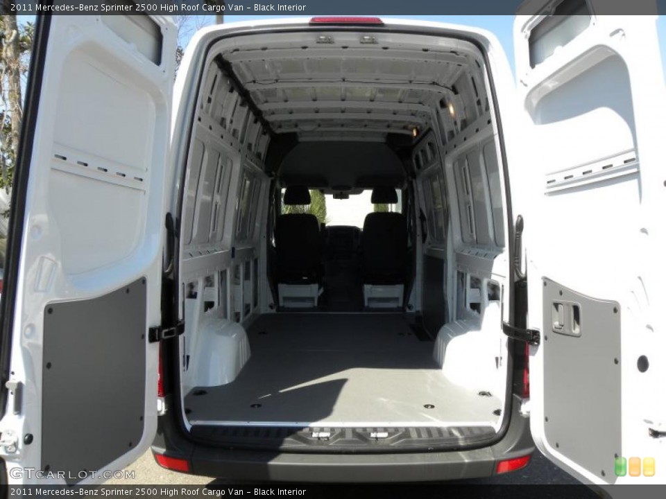 Black Interior Trunk for the 2011 Mercedes-Benz Sprinter 2500 High Roof Cargo Van #47019177