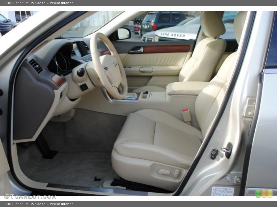 Wheat Interior Photo for the 2007 Infiniti M 35 Sedan #47019261