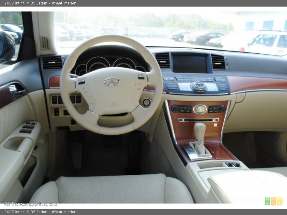 Wheat Interior Dashboard for the 2007 Infiniti M 35 Sedan #47019273