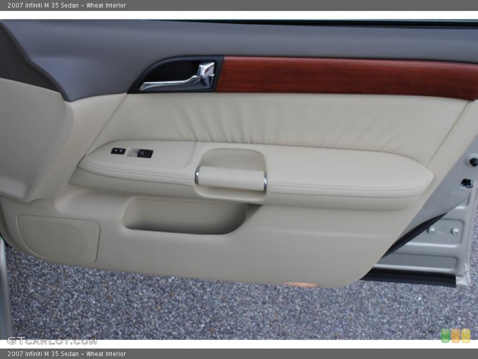 Wheat Interior Door Panel for the 2007 Infiniti M 35 Sedan #47019402
