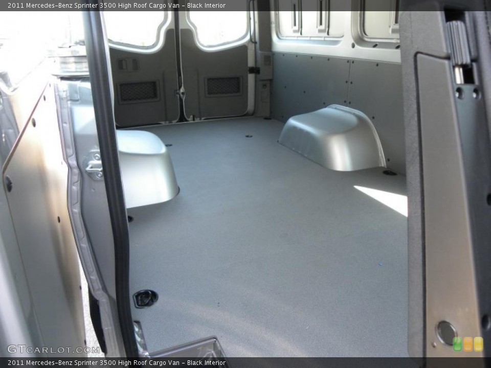 Black Interior Photo for the 2011 Mercedes-Benz Sprinter 3500 High Roof Cargo Van #47019438