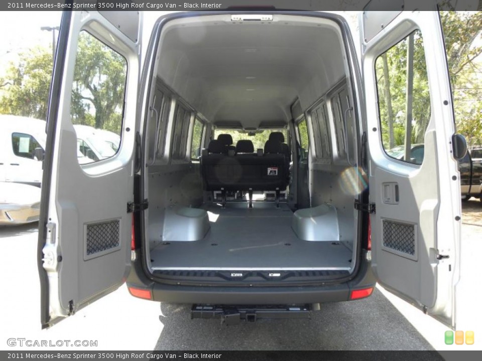 Black Interior Trunk for the 2011 Mercedes-Benz Sprinter 3500 High Roof Cargo Van #47019498