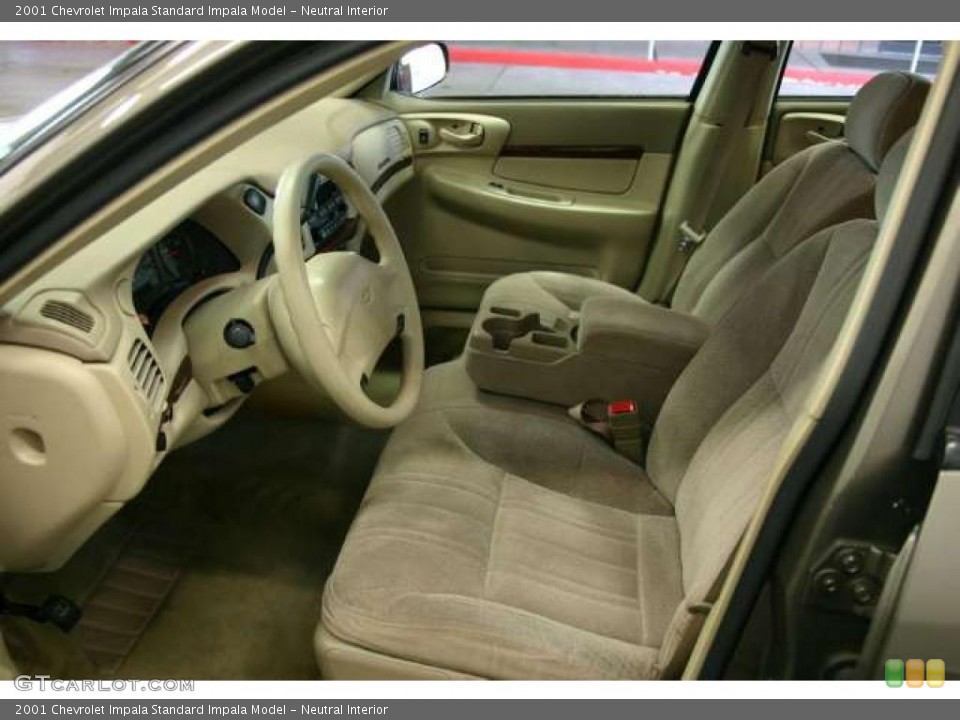 Neutral Interior Photo for the 2001 Chevrolet Impala  #47020016