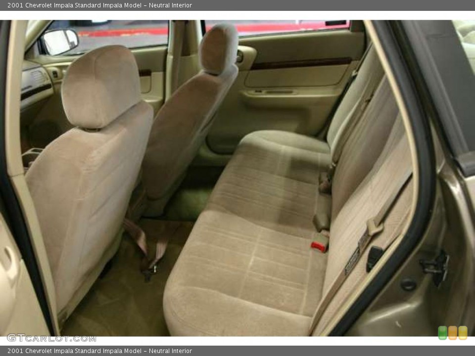Neutral Interior Photo for the 2001 Chevrolet Impala  #47020026