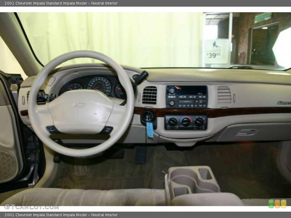 Neutral Interior Dashboard for the 2001 Chevrolet Impala  #47020047