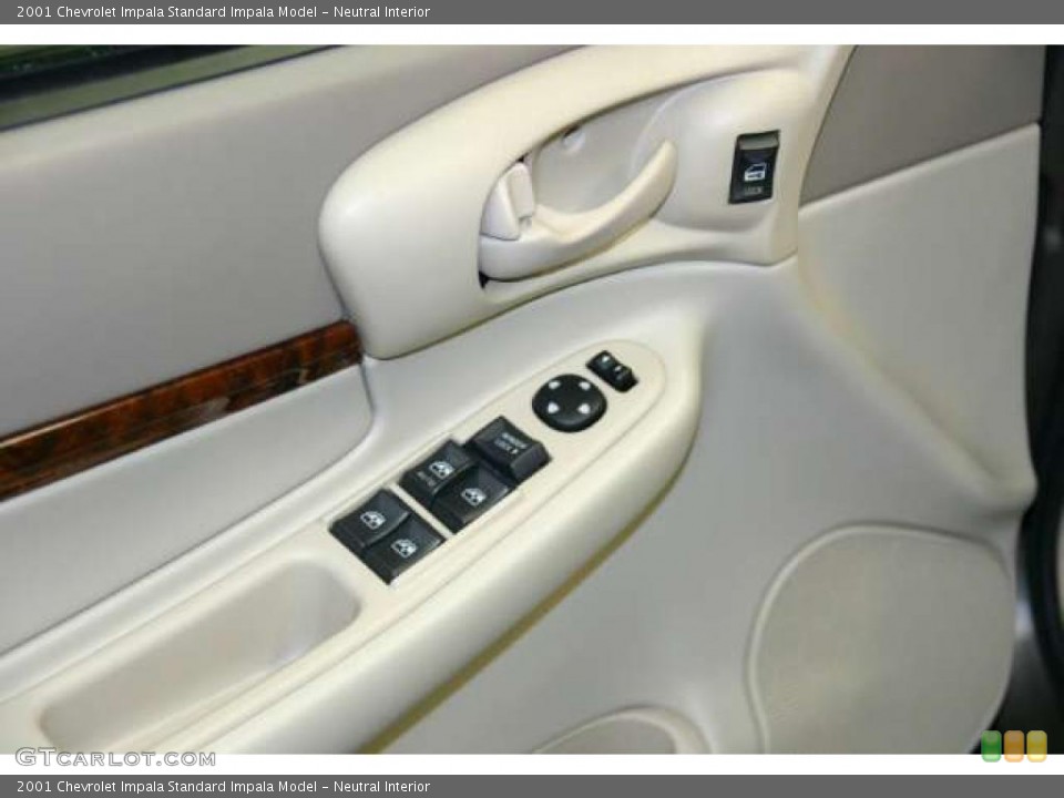 Neutral Interior Controls for the 2001 Chevrolet Impala  #47020062