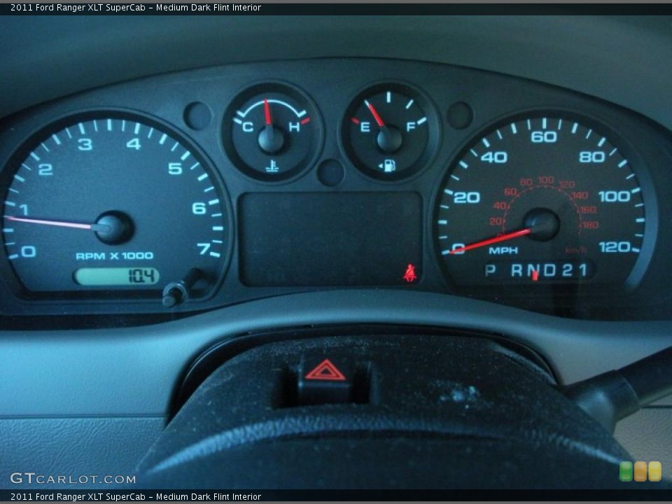 Medium Dark Flint Interior Gauges for the 2011 Ford Ranger XLT SuperCab #47020119