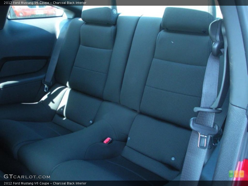 Charcoal Black Interior Photo for the 2012 Ford Mustang V6 Coupe #47020269