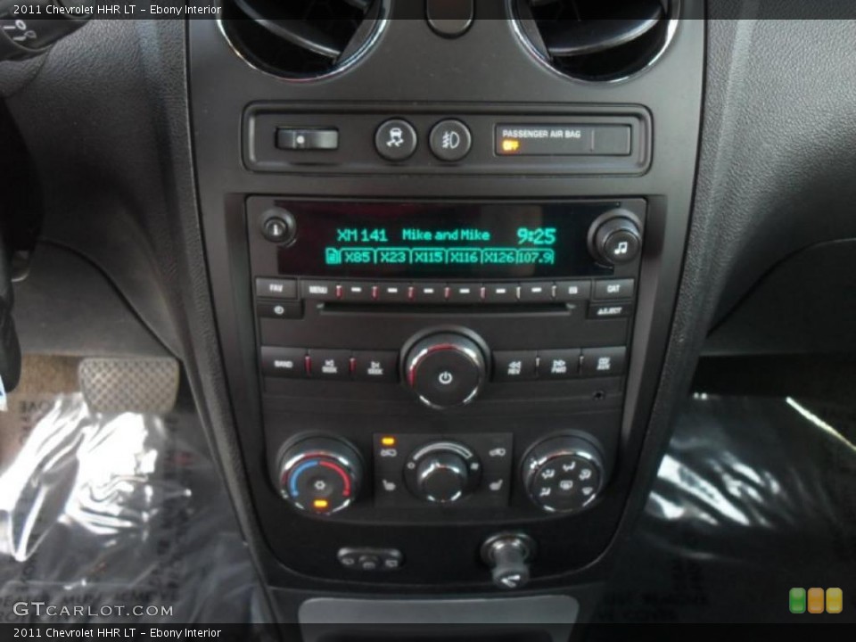 Ebony Interior Controls for the 2011 Chevrolet HHR LT #47020613