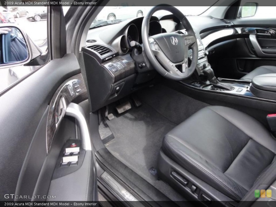 Ebony Interior Photo for the 2009 Acura MDX  #47021373