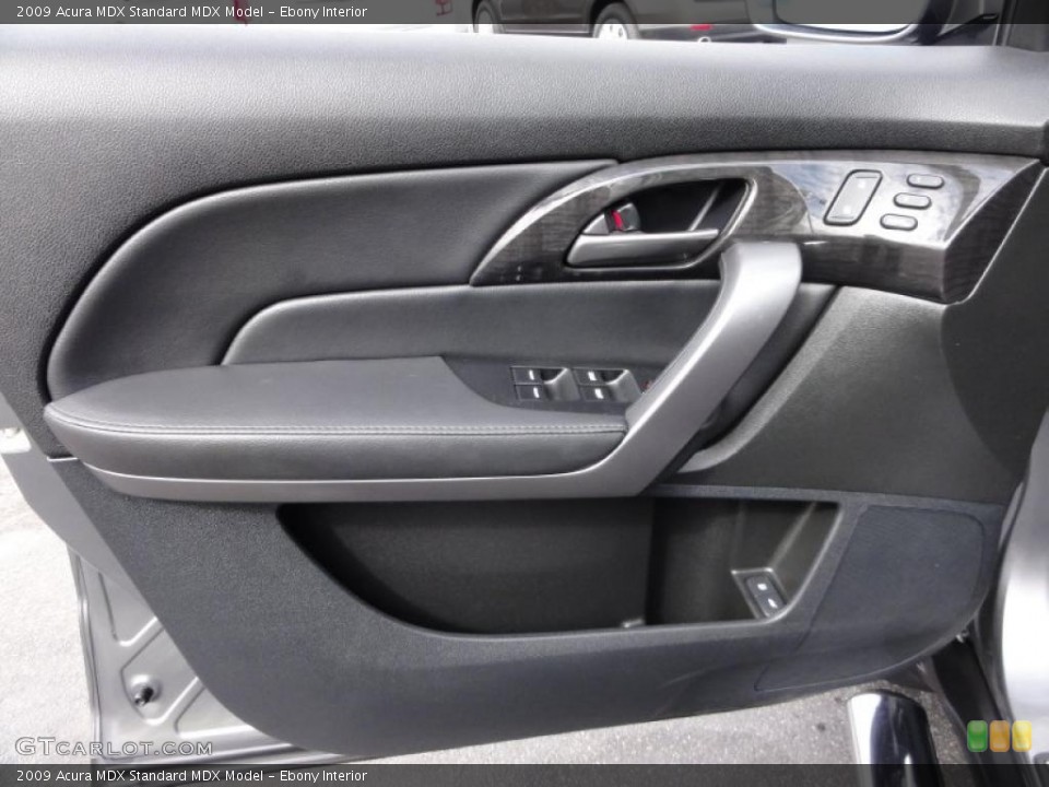 Ebony Interior Door Panel for the 2009 Acura MDX  #47021388
