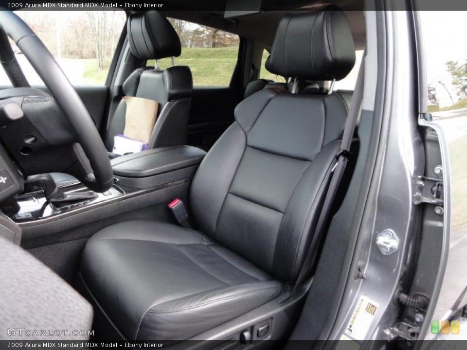 Ebony Interior Photo for the 2009 Acura MDX  #47021445