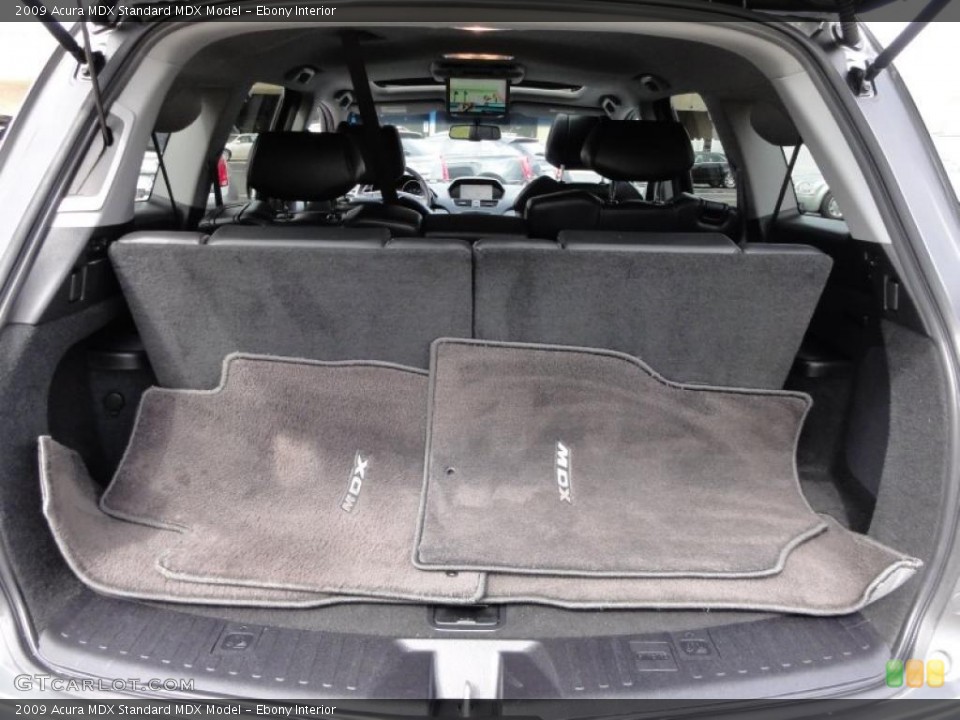 Ebony Interior Trunk for the 2009 Acura MDX  #47021565