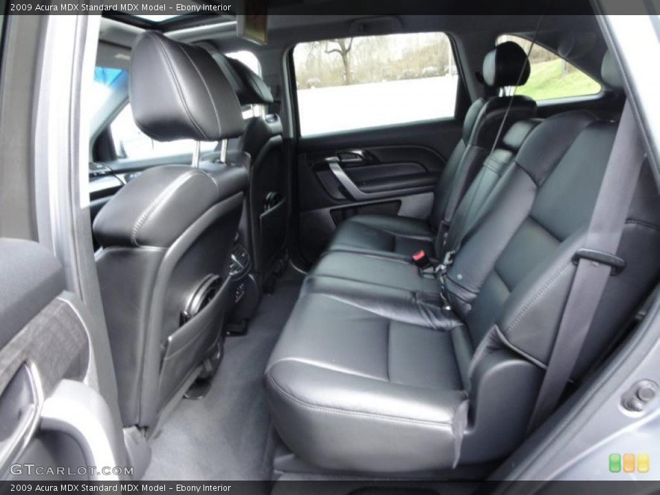Ebony Interior Photo for the 2009 Acura MDX  #47021580
