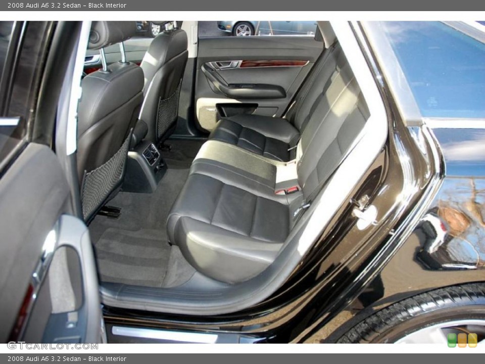Black Interior Photo for the 2008 Audi A6 3.2 Sedan #47023437