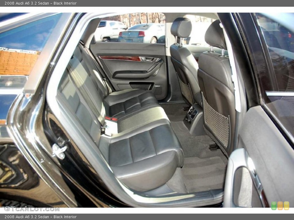Black Interior Photo for the 2008 Audi A6 3.2 Sedan #47023488