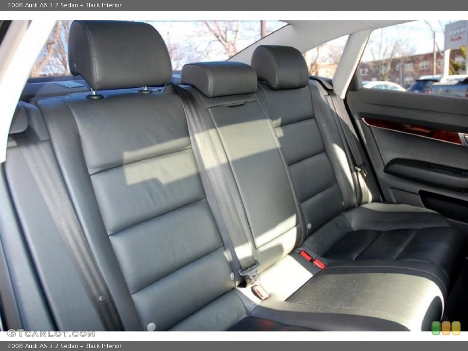 Black Interior Photo for the 2008 Audi A6 3.2 Sedan #47023506