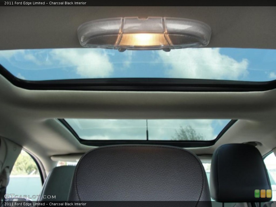 Charcoal Black Interior Sunroof for the 2011 Ford Edge Limited #47023737