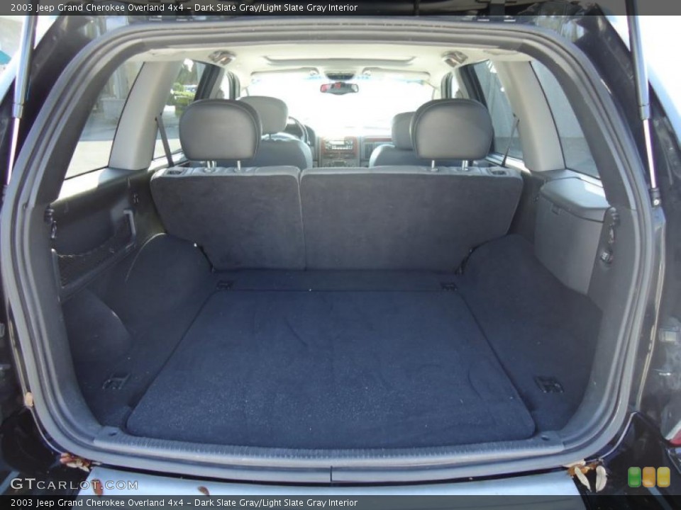 Dark Slate Gray/Light Slate Gray Interior Trunk for the 2003 Jeep Grand Cherokee Overland 4x4 #47024592