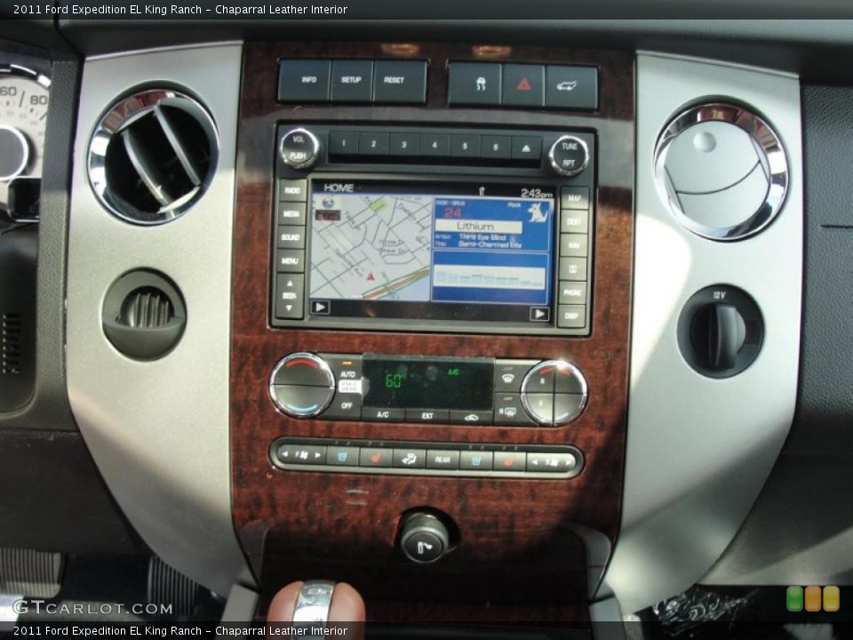 Chaparral Leather Interior Navigation for the 2011 Ford Expedition EL King Ranch #47026320