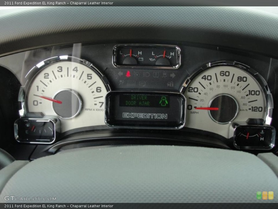 Chaparral Leather Interior Gauges for the 2011 Ford Expedition EL King Ranch #47026413